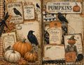 Halloween Crows Journal