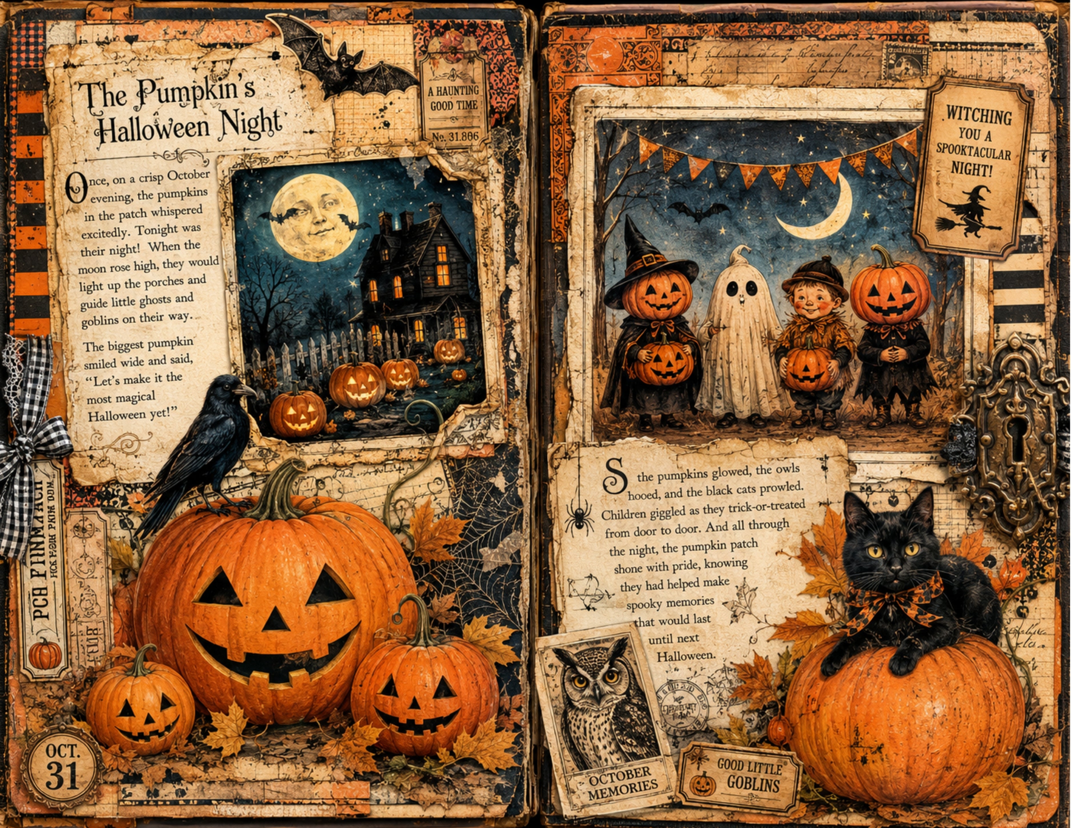 Trick or Treat Journal
