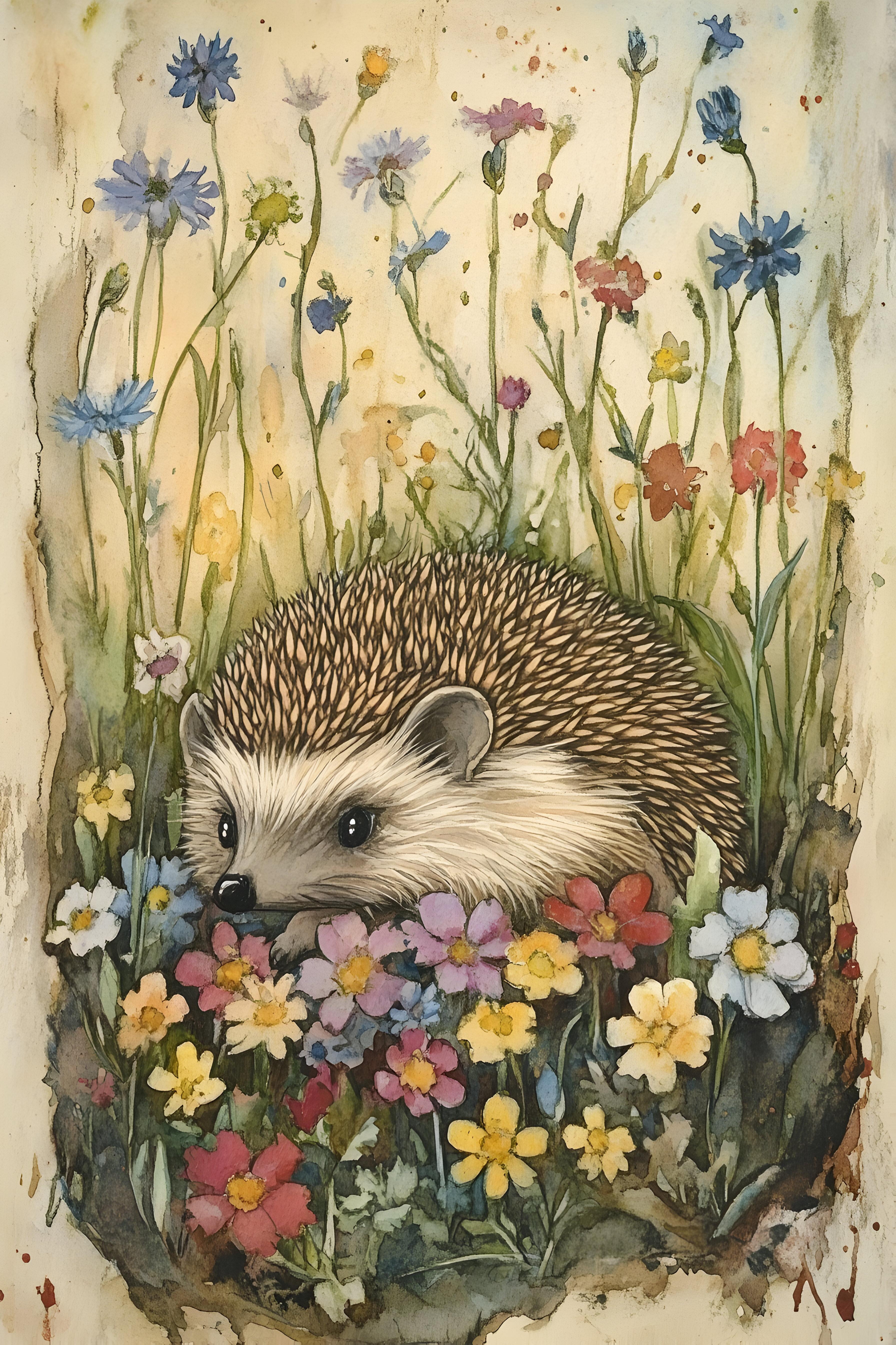 Hedgehog Friend Journal