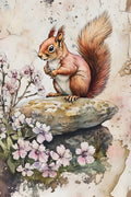 Nuts about Spring 12 Month Planner
