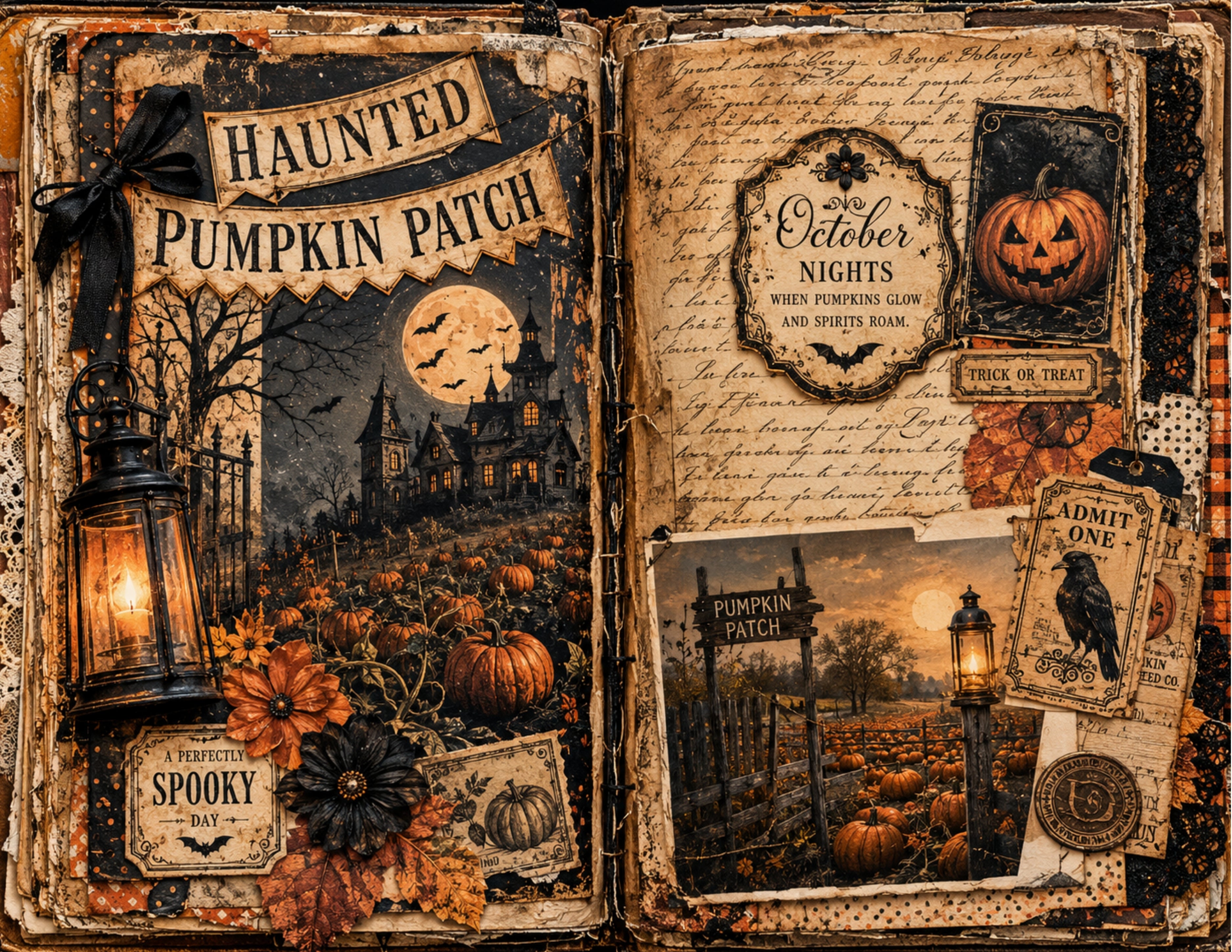Haunted Pumpkin Patch Meal Planner