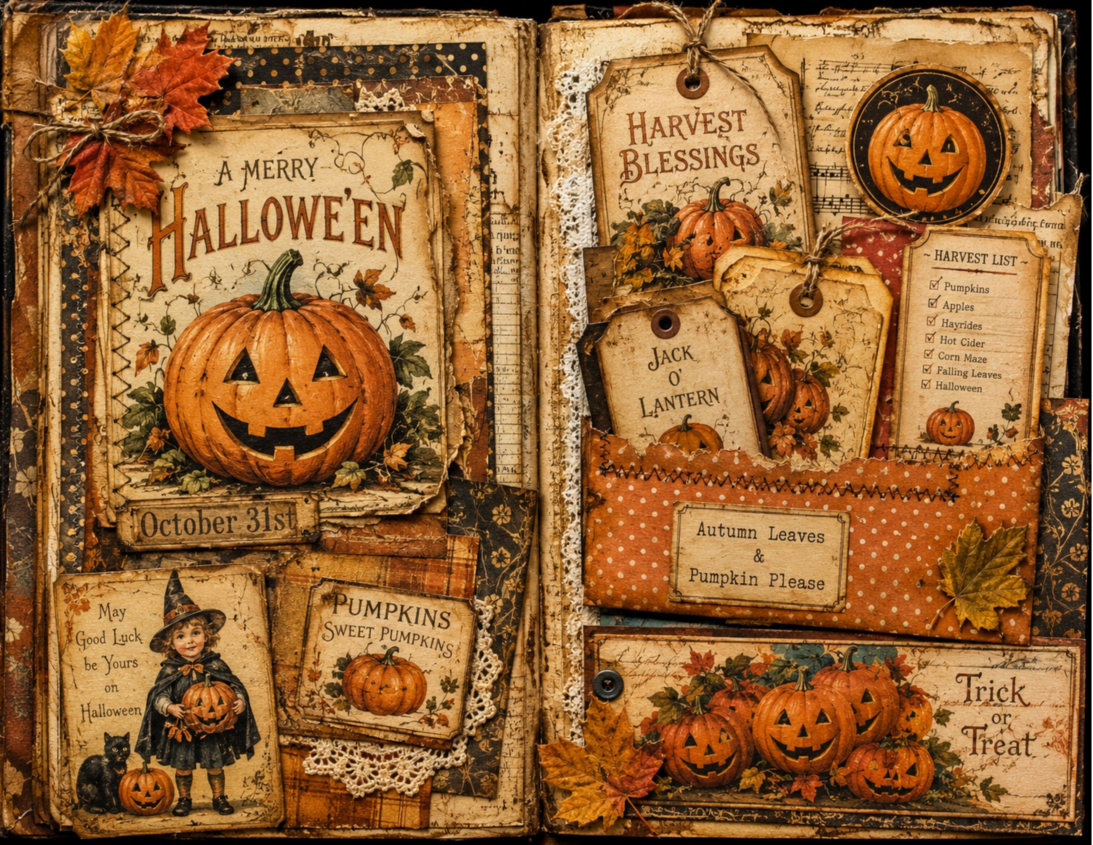 A Merry Halloween Meal Planner