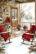 Rustic Holiday Porch Meal Planner