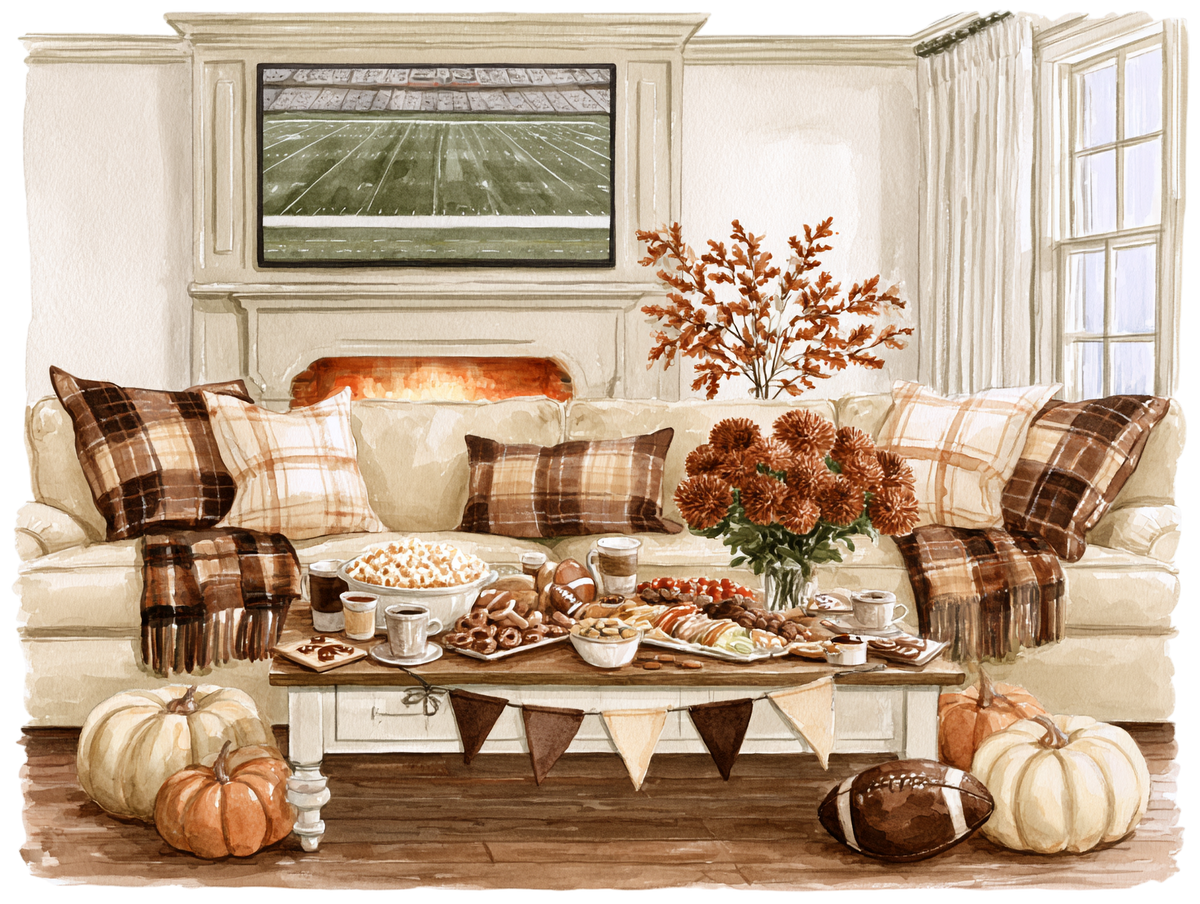 Cozy Game Days Meal Planner