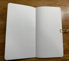 APRIL Ready to Ship Narrow Dot Grid Hobo Weeks Style Monthly Planner