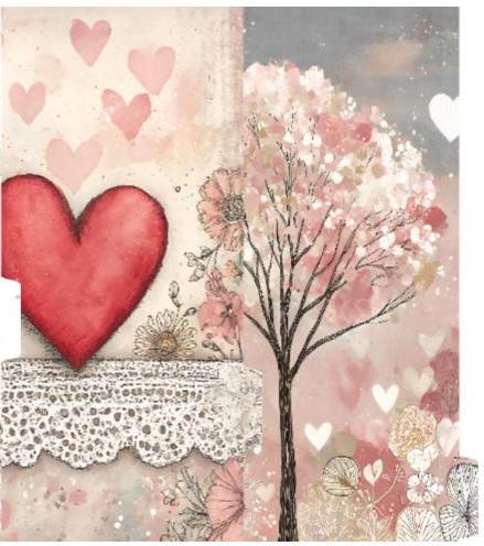 Whimsy Floral Valentine