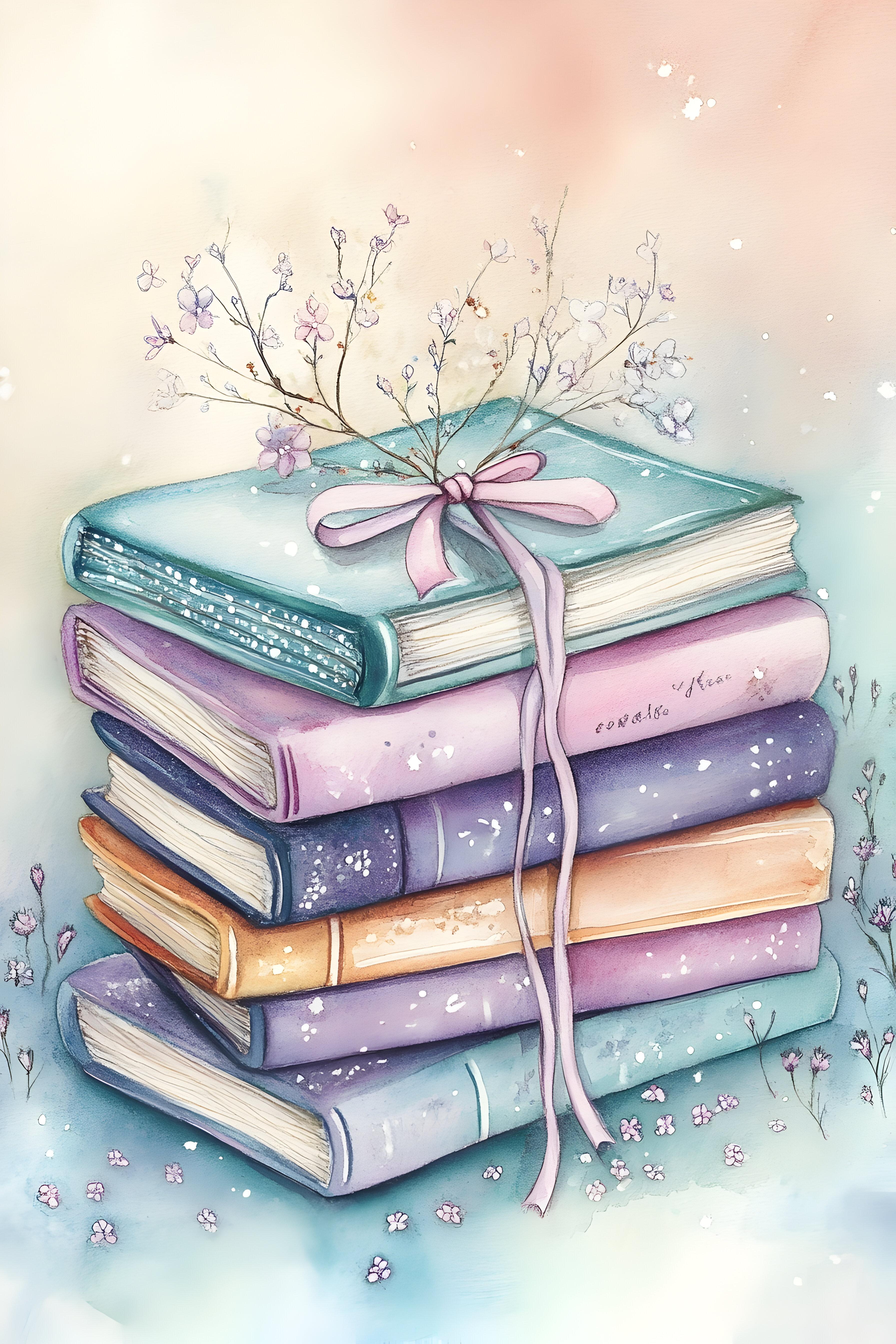 Pastel Books 1 Month Planner
