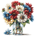 Patriotic Bouquet Meal Planner