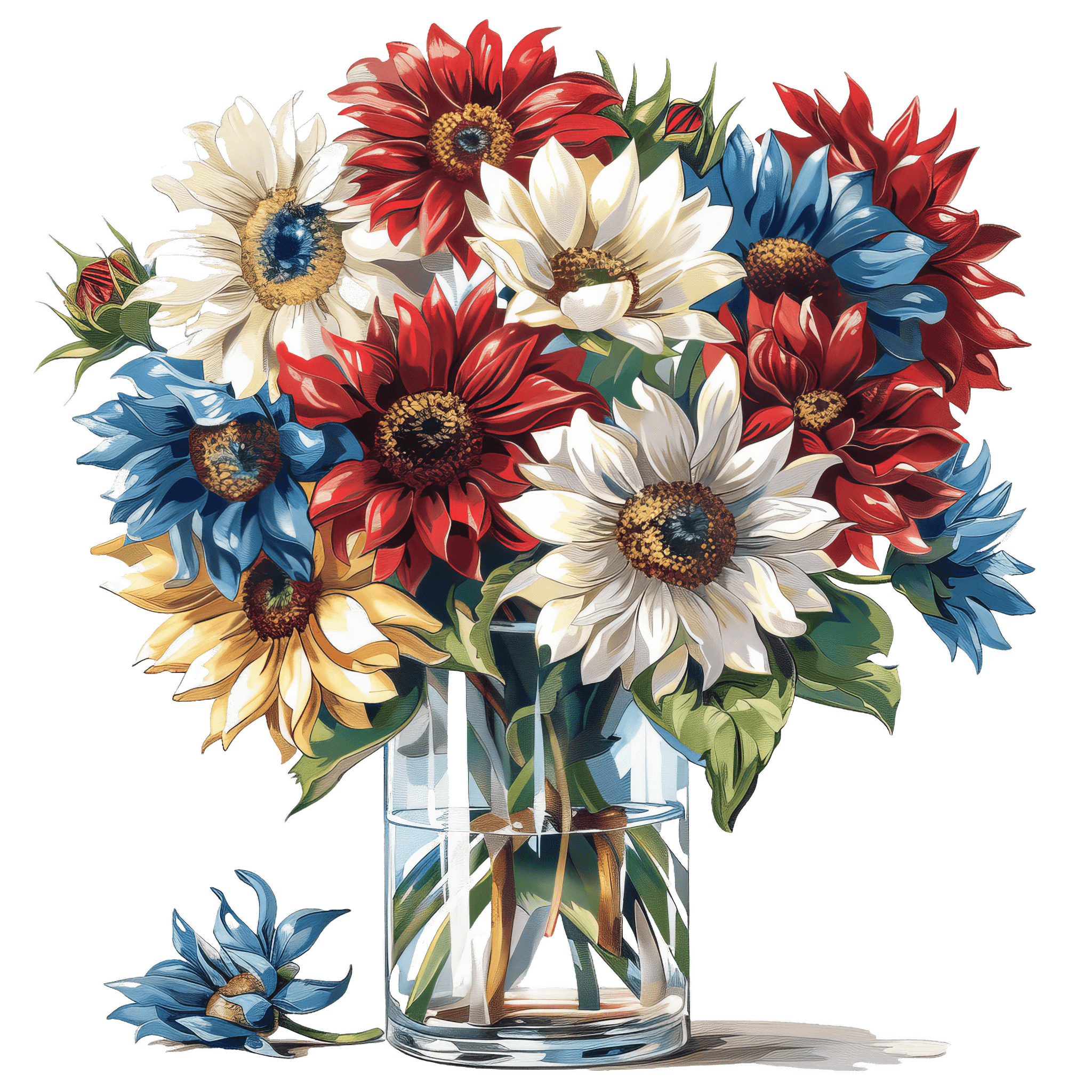 Patriotic Bouquet Meal Planner