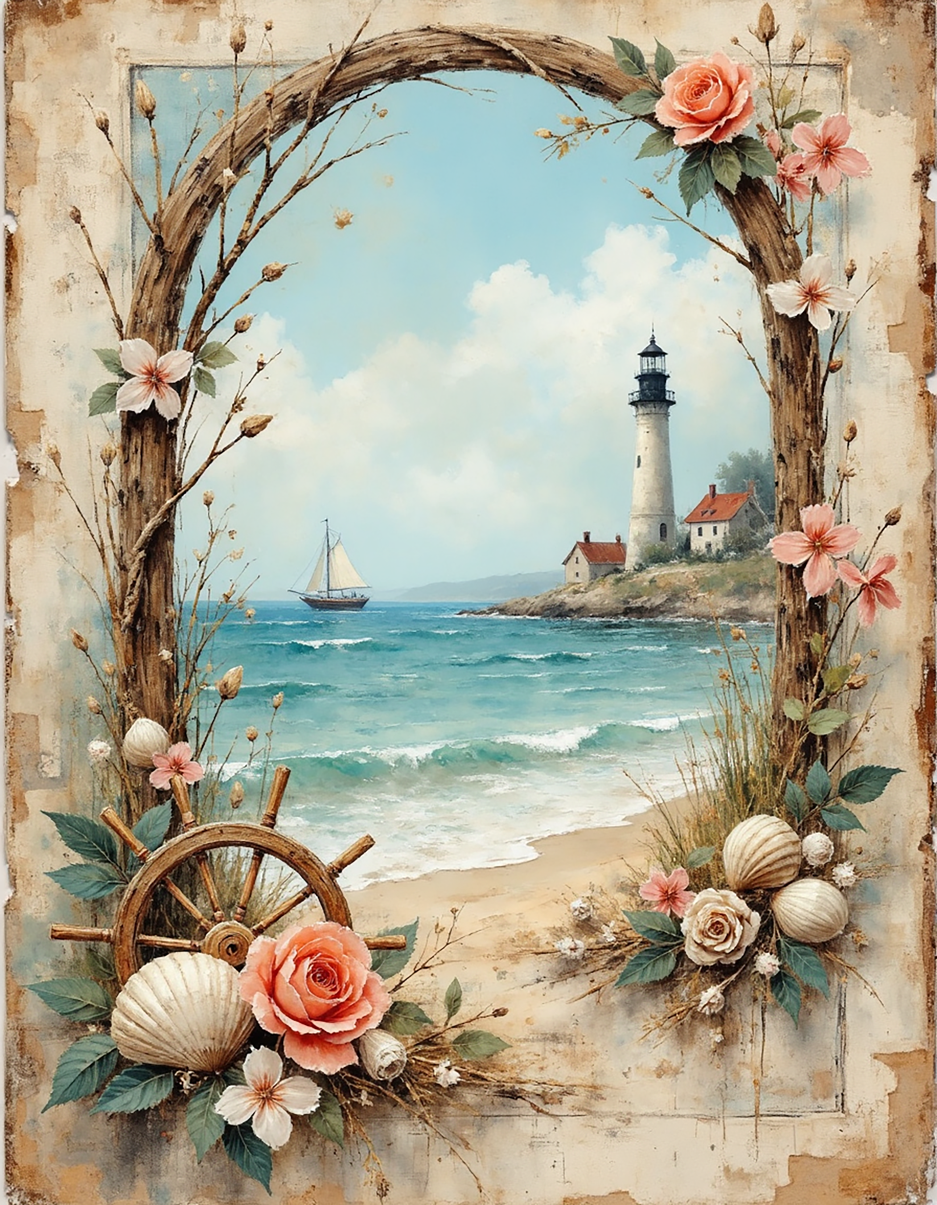 Nautical Summer Day Meal Planner