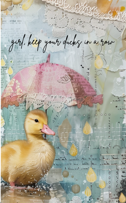 Girl, keep your ducks in a row... Journal