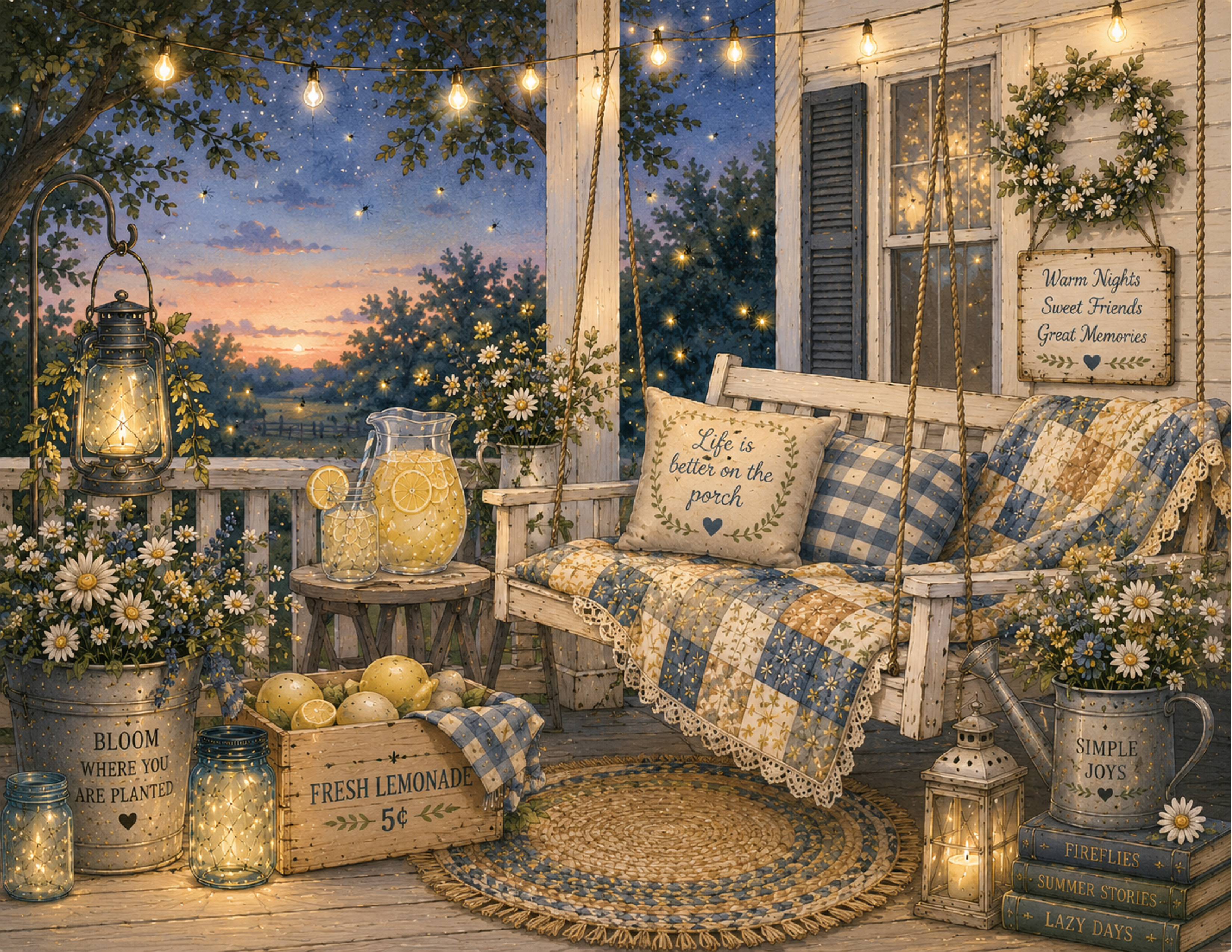 Summer Nights & Firefly Lights Journal